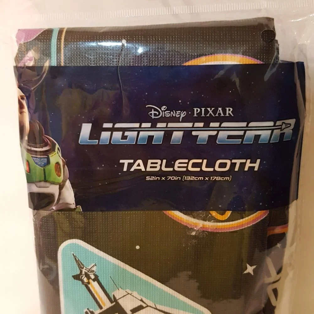 Tablecloth 52 x 70 Disney Pixar LIGHTYEAR Star Command New